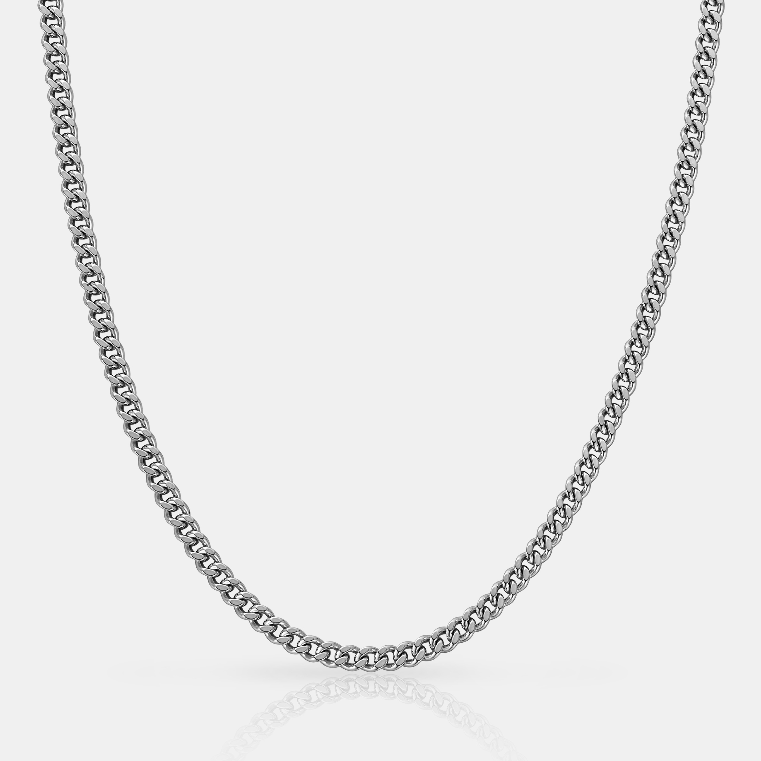 CRAFTD Cuban (Silver) 4mm — 50cm